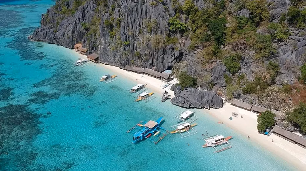 Banol Beach (also called Banul Beach), Coron, Palawan, Philippines