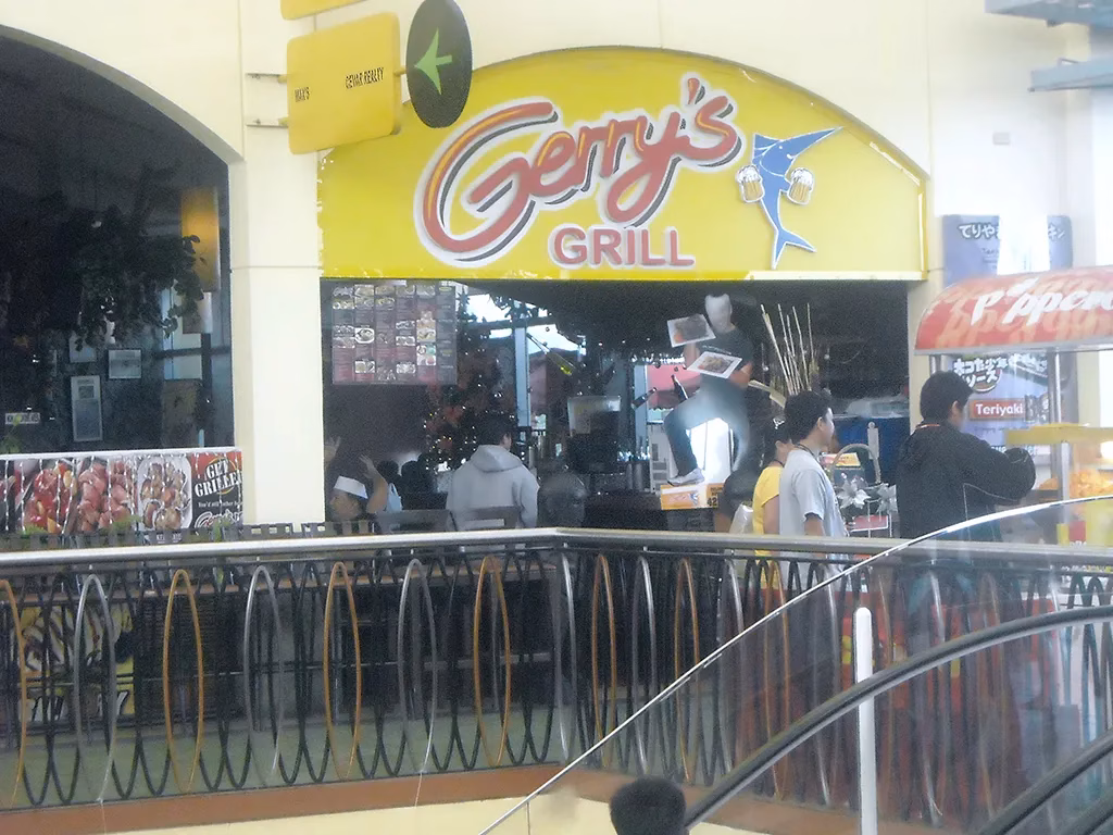 Gerry’s Grill in Baguio (and throughout the Philippines