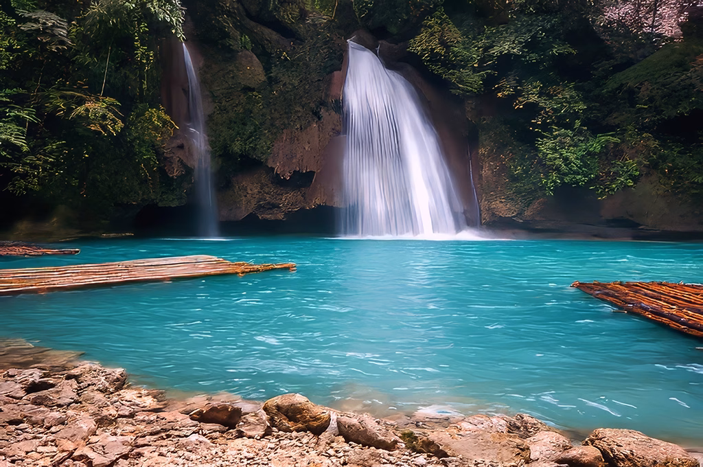 Local guides are available to help travelers navigate the falls.