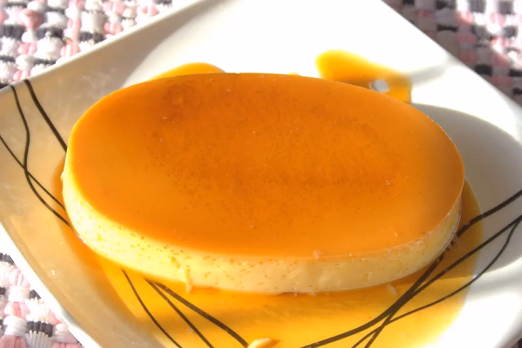 This is another of my favorites-Leche Flan. It's like an egg custard that is a very common dessert in the Philippines. This certainly stands out as classic Filipino cuisine!