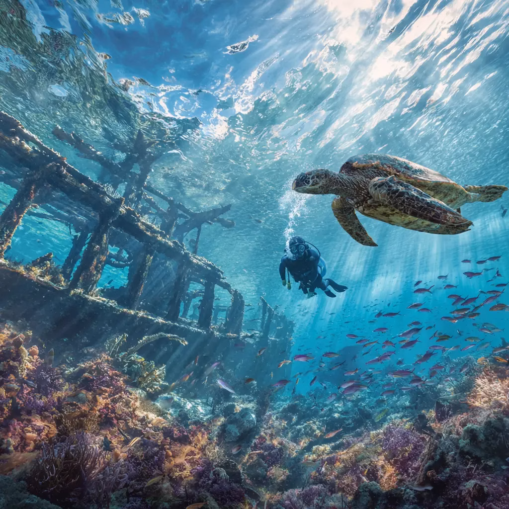 The Bacuit Bay coral bommie is colorful, photogenic, and very click-worthy.