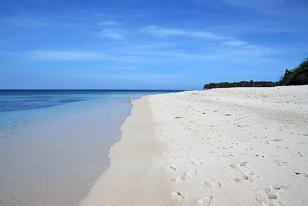 Pagudpud Beach along Luzon's Northern Coast.