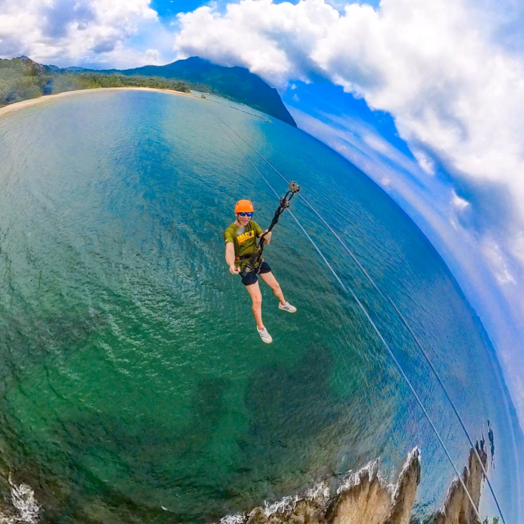 Sabang X Zipline - An 800m zipline in Palawan, Philippines.