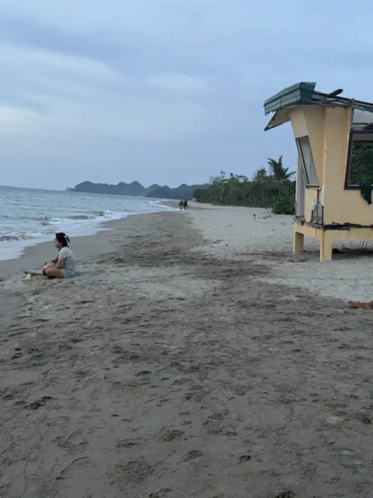 A white sand beach in Sipalay, Negros Oriental, Philippines