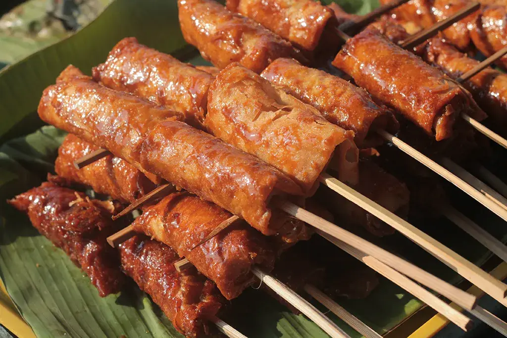An example of Turon - A Street Food a First-Time Visitor to the Philippines will likely encounter.