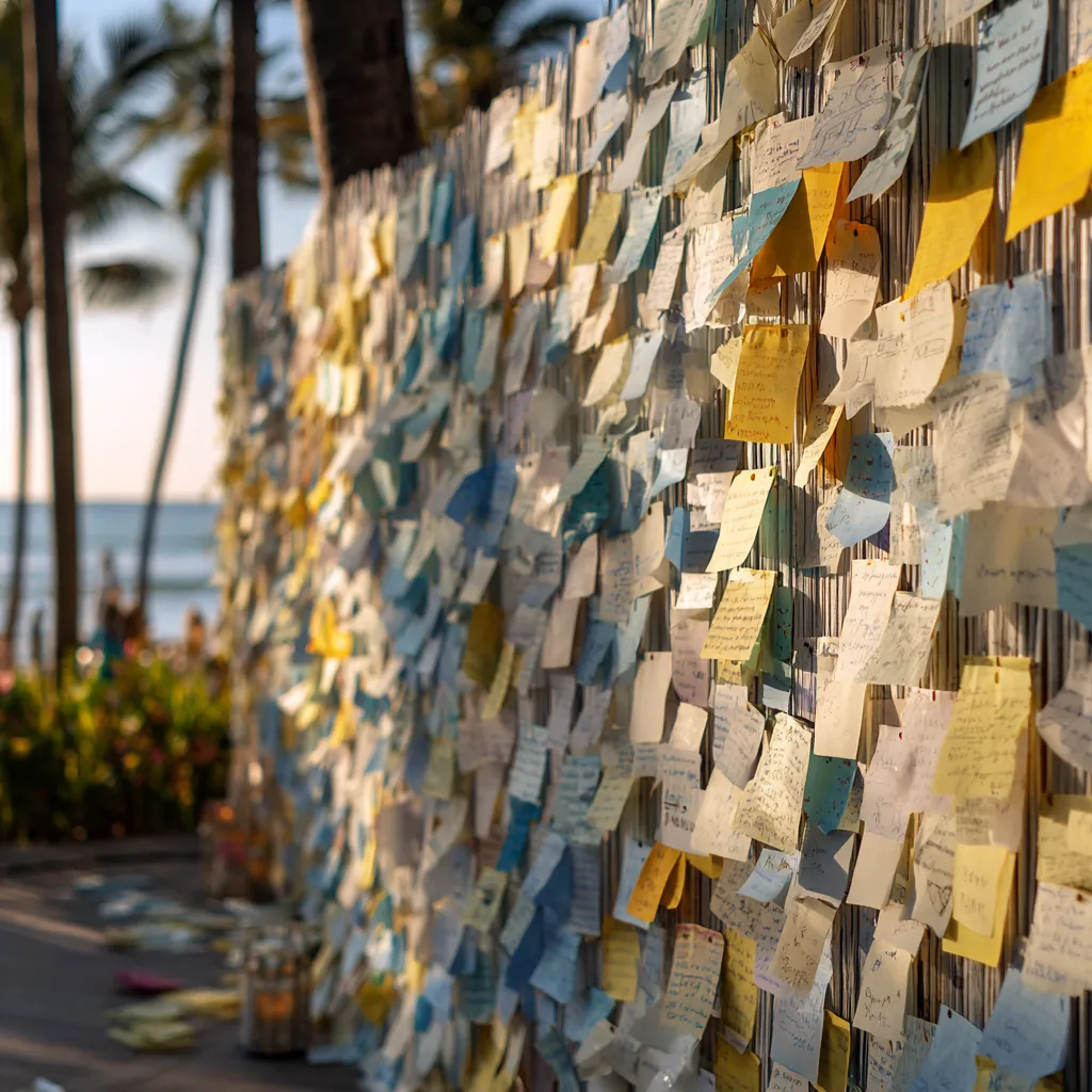 prayer memorial wall Philippines WWII spiritual healing intergenerational trauma Bataan remembrance notes Filipino families war legacy.